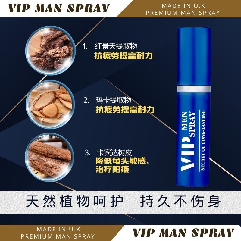 VIP Man Delay Spray from U.K 100% effectvie and original for Premature Ejaculation